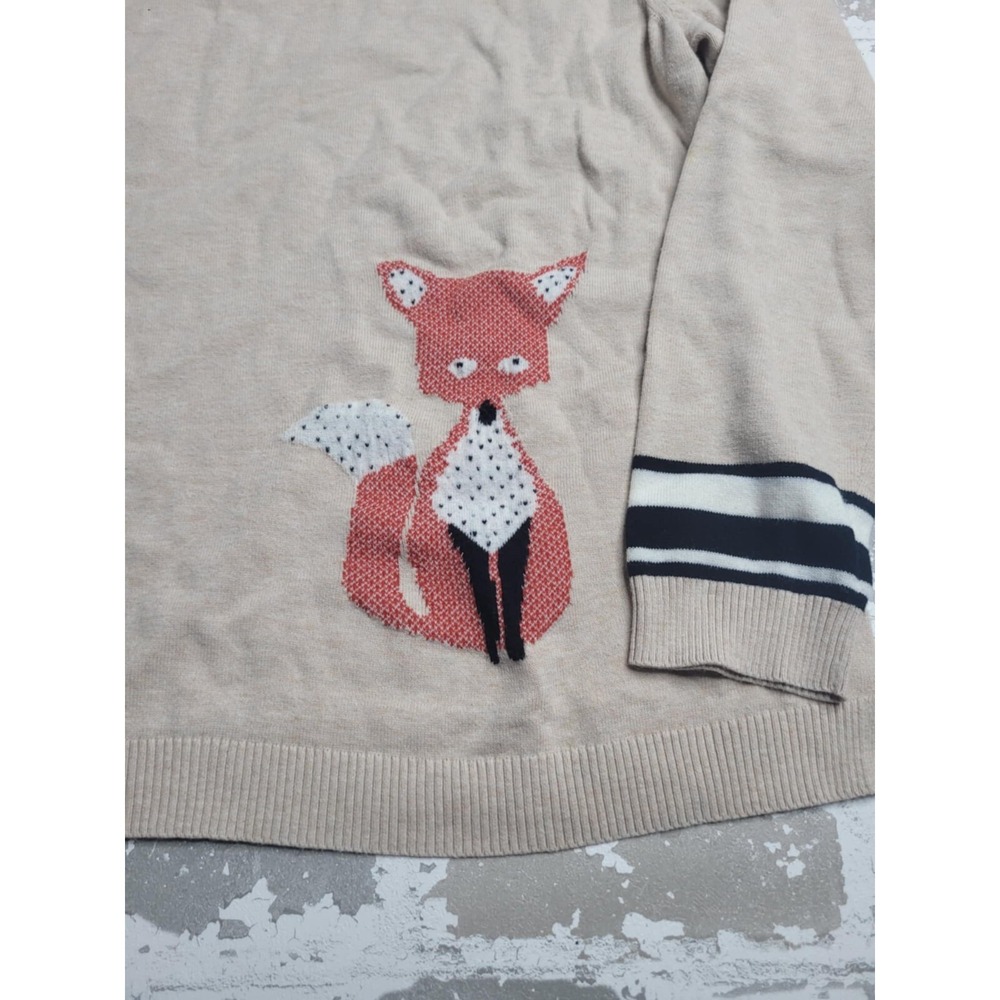 Talbots Petites Shy Fox‎ Sweater Women's Petite Large - Picture 7 of 7
